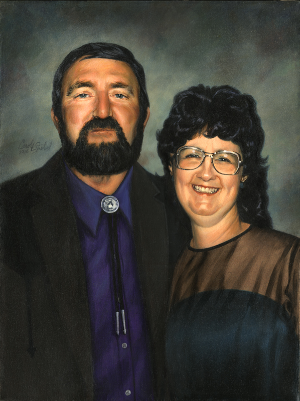 Oil Portrait of the Branigns